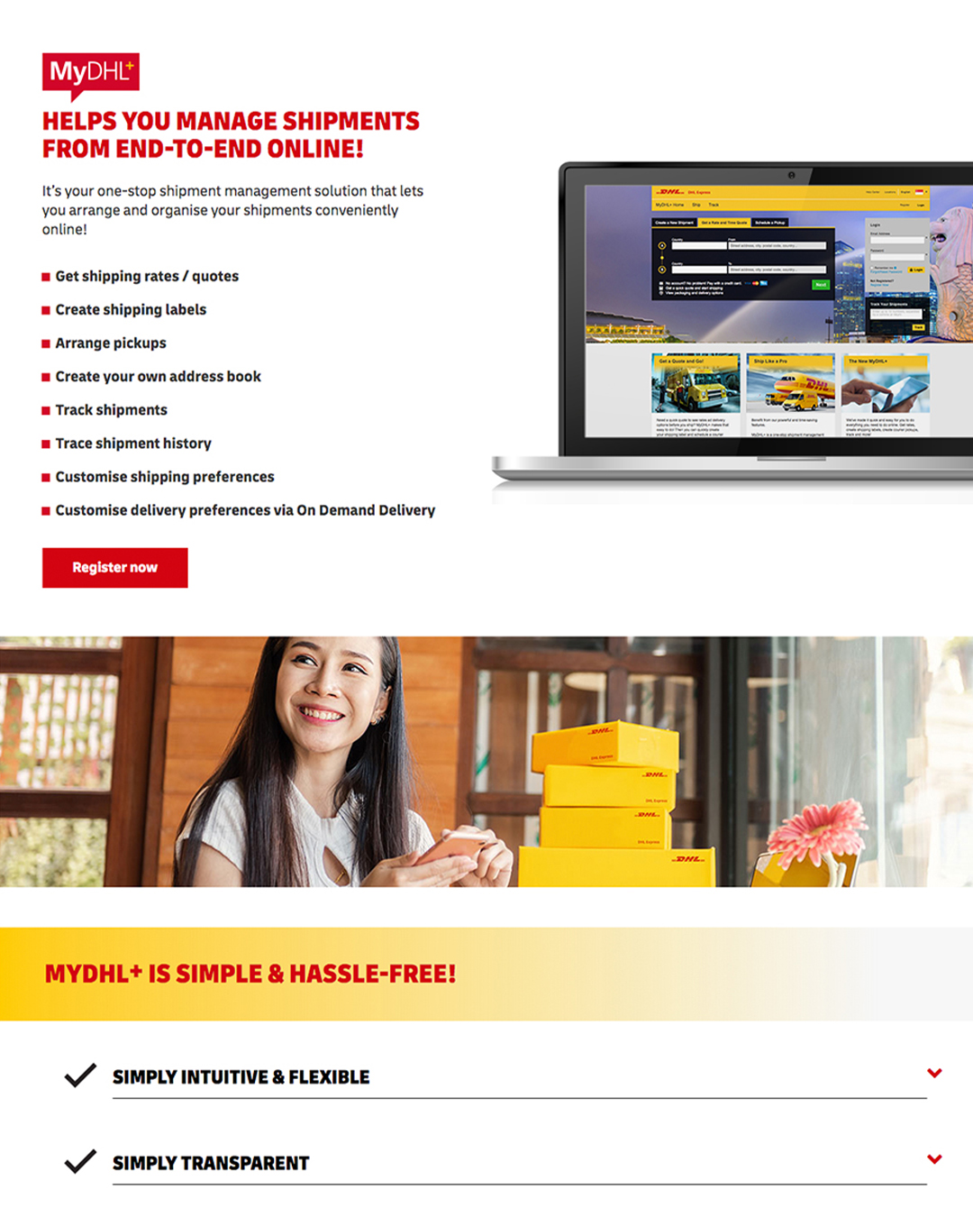 Promo website