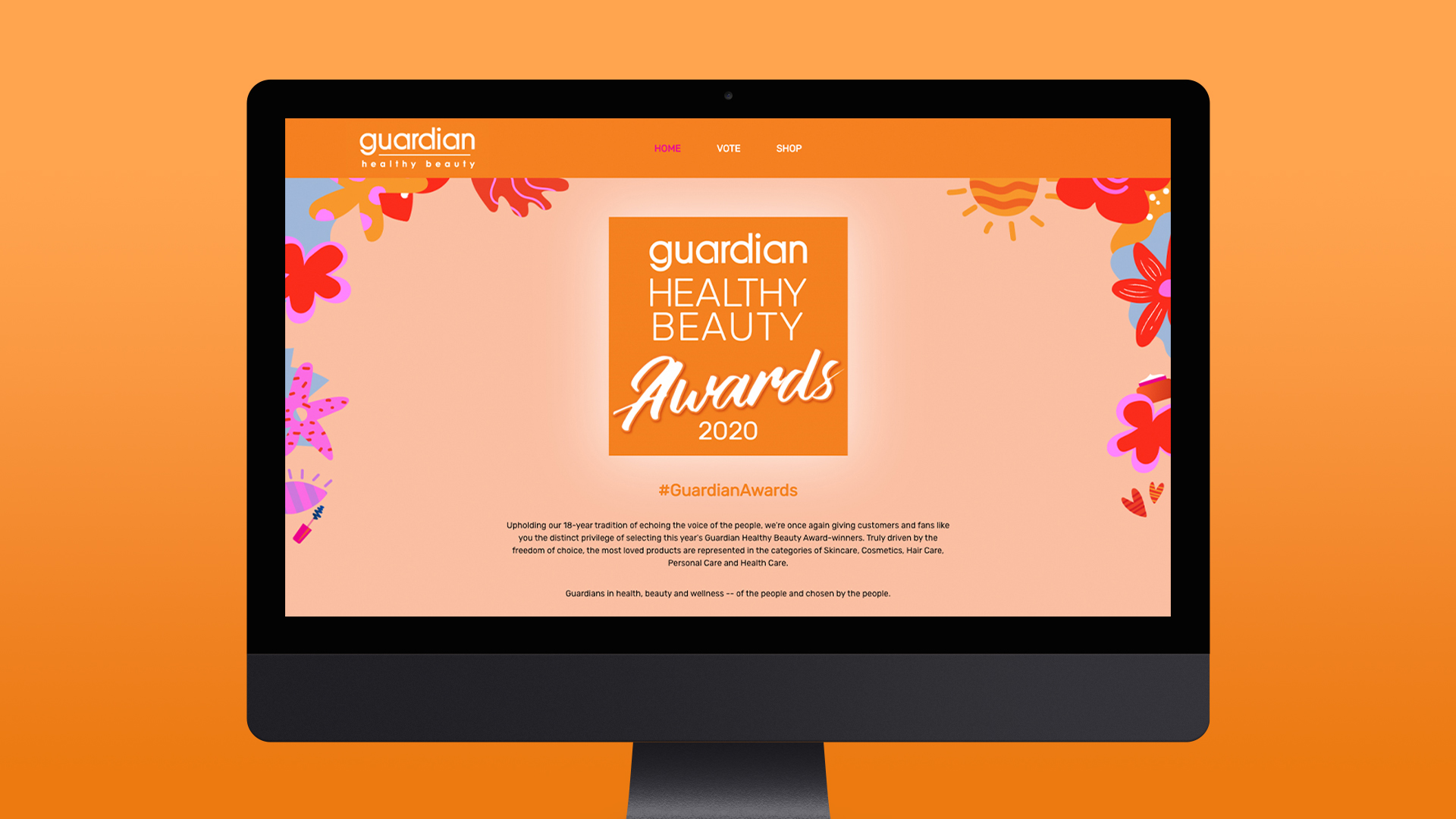 Landing page