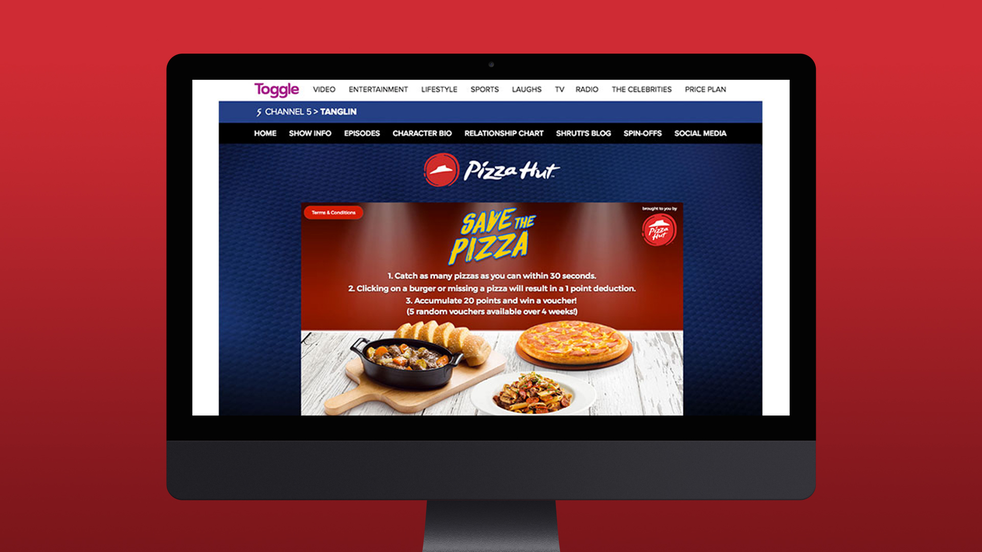 Landing page